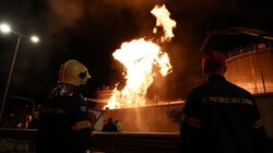 Υπό πλήρη έλεγχο η φωτιά στην περιοχή Καζάνια στο Πέραμα Αττικής