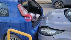 Χανιά: Στο αυτόφωρο ο μεθυσμένος οδηγός που έπεσε πάνω σε αυτοκίνητα έξω από σχολείο