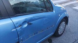 Ηράκλειο: Κάδος απορριμμάτων χτύπησε αυτοκίνητο έξω από νηπιαγωγείο