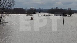 Περισσότερα από 100.000 στρέμματα πλημμύρισαν στον Έβρο 