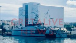 Frontex σκαφος λιμανι ηρακλειου