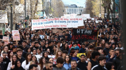 μαθητικη πορεια-Αθηνα-Τέμπη