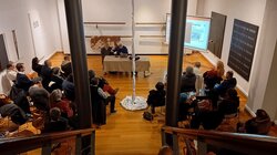 Σε θερμό κλίμα η διάλεξη του Δημήτρη Τρίκα στη Δημοτική Πινακοθήκη Χανίων  