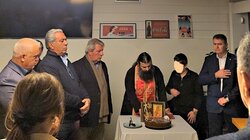 Γιάννης Σέγκος, κοπή πίτας