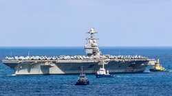 Κρήτη: Στη Σούδα το αμερικανικό αεροπλανοφόρο Gerald Ford