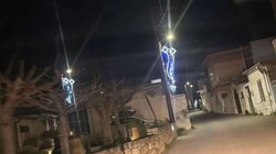 Σγουροκεφάλι, Χερσόνησος, Χριστουγεννιάτικος Φωτισμός