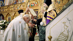 Χειροθεσία Πρωτοπρεσβυτέρου από τον Αρχιεπίσκοπο Αυστραλίας Μακάριο