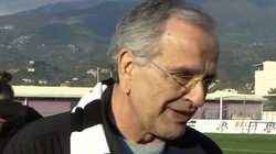 Ο Αντώνης Σαμαράς στη φιέστα της Καλαμάτας με κασκόλ: «Είναι μεγάλη στιγμή»