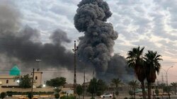 Βαγδάτη: Εικόνες από το χτύπημα στην αμερικανική πρεσβεία - Αναφορές ότι επλήγη και το ελικοδρόμιο