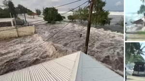 Έκρηξη ηφαιστείου στην Τόνγκα: Κύματα τσουνάμι μισού μέτρου στις ακτές