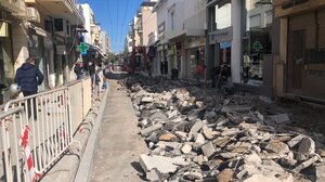 Οι γιορτές τέλειωσαν, τα έργα ξανάρχισαν στο κέντρο!