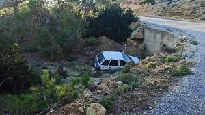 Τροχαίο στην Γαύδο με το ξεκίνημα του νέου χρόνου