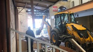 Ξεκίνησαν οι πρώτες εργασίες για την αποκατάσταση της Δημοτικής Αγοράς