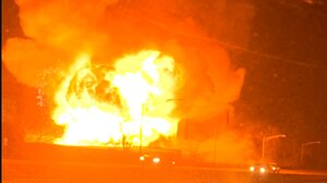 ΗΠΑ: Μεγάλη φωτιά σε εργοστάσιο χημικών στο Νιου Τζέρσεϊ