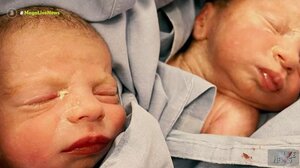 Γεννήθηκαν τα διδυμάκια του χιονιά!