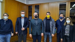 Συνάντηση ΥφΑΑΤ, Σίμου Κεδίκογλου με εκπροσώπους της Νέας Ομοσπονδίας Χοιροτροφικών Συλλόγων Ελλάδος