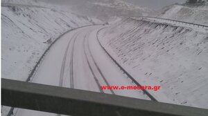 Κλειστός ο δρόμος Ηράκλειο- Μεσαρά