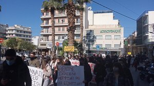 Η φωνή των μαθητών ακούστηκε δυνατά και στο Ηράκλειο Κρήτης