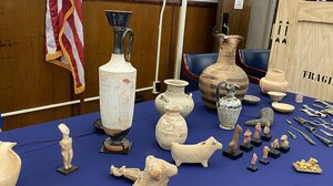 Επιστροφή 55 αρχαιοτήτων μεγάλης αξίας στην Ελλάδα - Είχαν "φύγει" και από την Κρήτη 