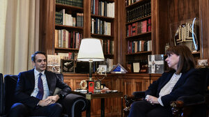 Ενημέρωση της ΠτΔ από τον πρωθυπουργό για τις αποφάσεις και τις κυρώσεις της ΕΕ