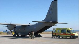 Νέες αεροδιακομιδές από νησιά του Αιγαίου με πτητικά μέσα της Πολεμικής Αεροπορίας 