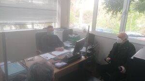 Περιοδεία ΚΚΕ στο τοπικό κατάστημα της ΔΕΗ