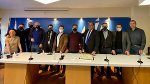 Η ΔΗΜ.ΤΟ. Ηρακλείου της ΝΔ έκοψε την πρωτοχρονιάτικη πίτα