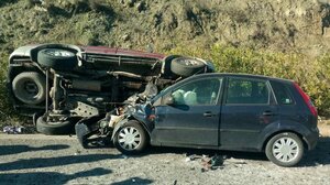 Θρήνος για το ζευγάρι που χάθηκε στην άσφαλτο - Βίντεο από το τραγικό τροχαίο στα Αρμανώγεια