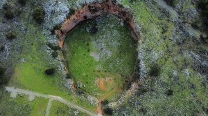 Το Βουλισμένο Αλώνι από ψηλά