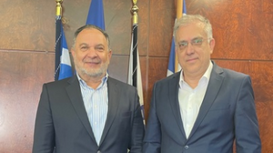 Συνάντηση του Γιάννη Κουράκη με τον Υπουργό Προστασίας του Πολίτη 