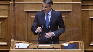 Ομιλία Μητσοτάκη στις 12:00 στη Βουλή