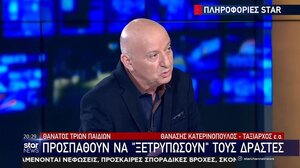 Θ. Κατερινόπουλος: «Μπορεί να βγουν στοιχεία για τα άλλα παιδιά»