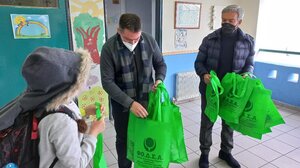 Ενημέρωση για ανακύκλωση - Σε δημοτικό σχολείο ο Γιάννης Σέγκος 