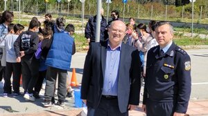 Μάθημα οδικής ασφάλειας ... διαρκείας, στο πάρκο κυκλοφοριακής αγωγής Τυμπακίου