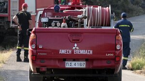 Επιχείρηση απεγκλωβισμού δύο ατόμων μετά από τροχαίο