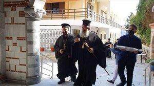 Στο Ιερό Ησυχαστήριο της Αγίας Φωτεινής την Κυριακή ο Αρχιεπίσκοπος Κρήτης