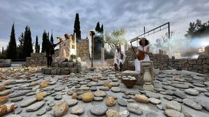 Μια αρχαία λύρα από το Θέατρο Δάσους έπαιξε για το αμερικανικό τηλεοπτικό δίκτυο CBS