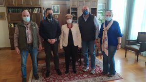 Στη Μ.Λιονή ο Απ.Πάνας, λίγο πριν την ομιλία του στο Ρέθυμνο