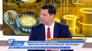 Θ. Κοντογεώργης: Δεν έχουμε κίνδυνο επάρκειας φυσικού αερίου, με βάση τα σημερινά δεδομένα