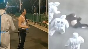 Σανγκάη: Αρπάζουν τους πολίτες με δαγκάνες -Χτυπούν όσους αντιστέκονται 