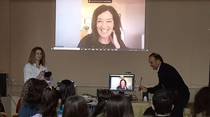  Οι μαθητές του ΓΕΛ Αλικαρνασσού «συναντούν» τη Βικτόρια Χίσλοπ