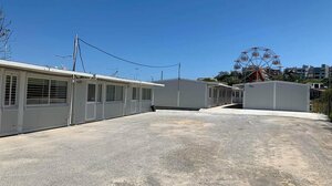 Μέρα χαράς για το 7ο Δημοτικό σχολείο Ηρακλείου! Στα λυόμενα στο λιμάνι όλοι οι μαθητές