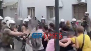 Επεισόδια στο ΑΠΘ με φοιτητές και αστυνομία