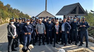 Περιβαλλοντική παρέμβαση στο Φαράγγι των Μύλων από τη Σχολή Δοκίμων Αστυφυλάκων