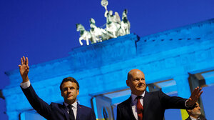 Συνάντηση Σολτς-Μακρόν: Ο πόλεμος στην Ουκρανία έχει σφυρηλατήσει και πάλι την Ευρώπη