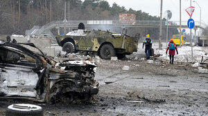 Ουκρανία: Σφυροκόπημα σε Οδησσό και Χερσώνα