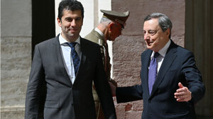  Ο Κίριλ Πετκόφ και ο Μάριο Ντράγκι συζήτησαν την ευρωπαϊκή θέση στις διαπραγματεύσεις με την Gazprom 