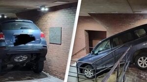 Γυναίκα έριξε το αυτοκίνητό της στο αστυνομικό τμήμα