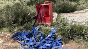 Ανησυχητικές εικόνες από το δάσος Φουρνί