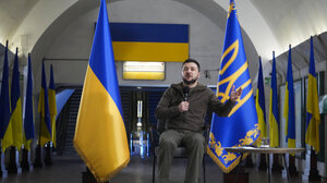 Τηλεφωνική επικοινωνία Ζελένσκι και Ντράγκι